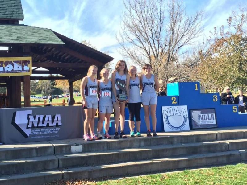 Sierra Lutheran Girls Cross Country Team placed 2nd overall.