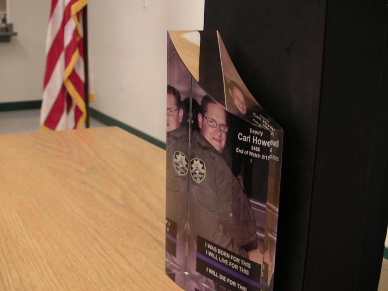 Carson City Sheriff's Deputy Carl Howell was posthumously recognized by his peers during this week's award ceremony.
