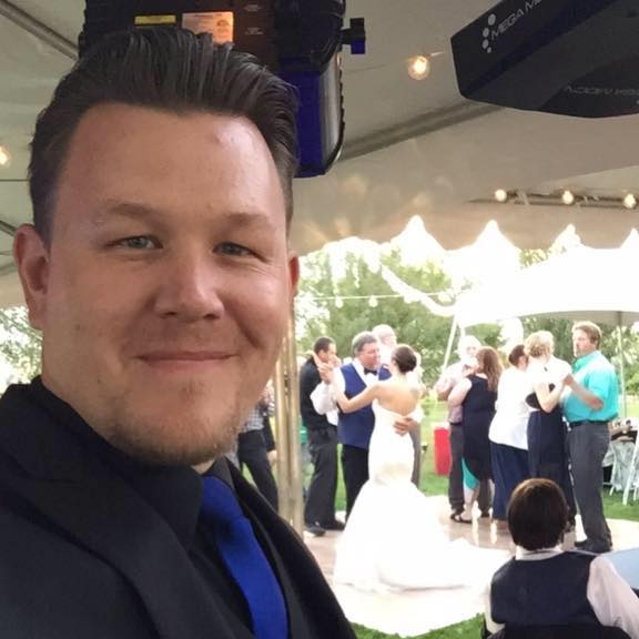 Carson City's own Justin Thistle of  JustincredibleDJ Entertainment competes in 'Weddi' Awards.