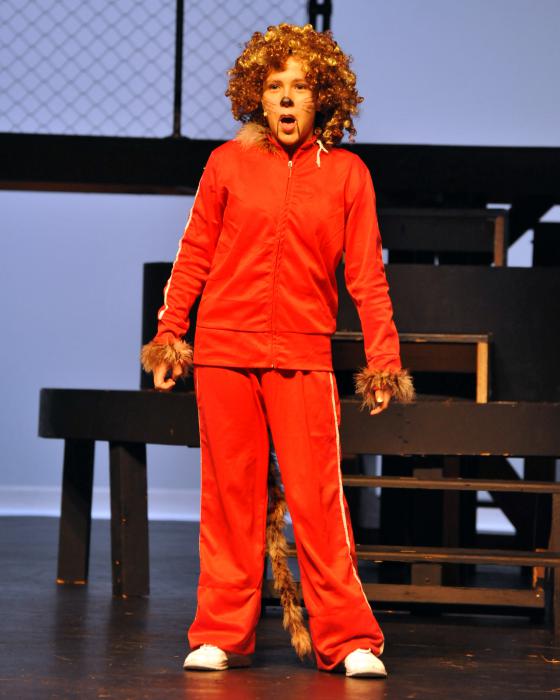 Photo courtesy Shani Nichols. Rebecca Hughley as the Lion.