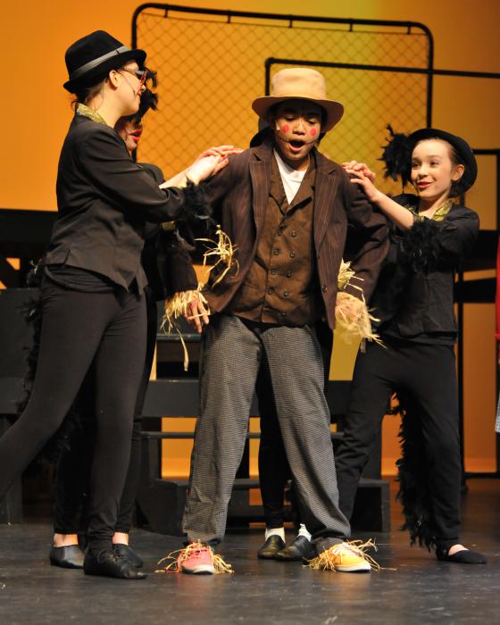 Photo courtesy Shani Nichols. Serena Dantzler as the Scarecrow.
