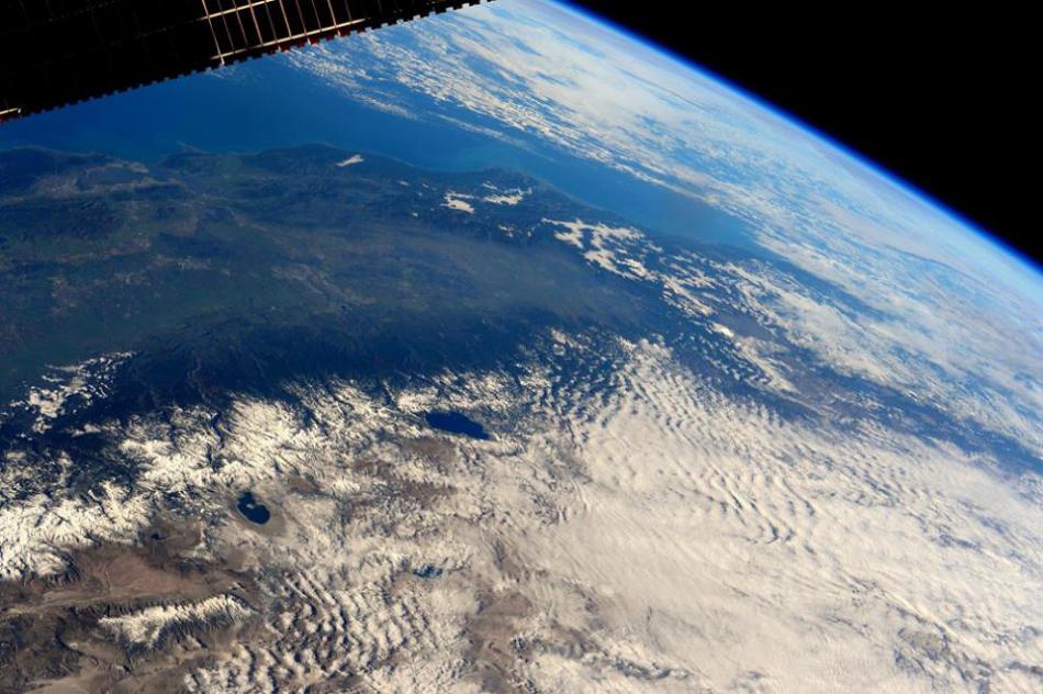 Lake Tahoe taken from the International Space Station. NASA/Barry Wilmore