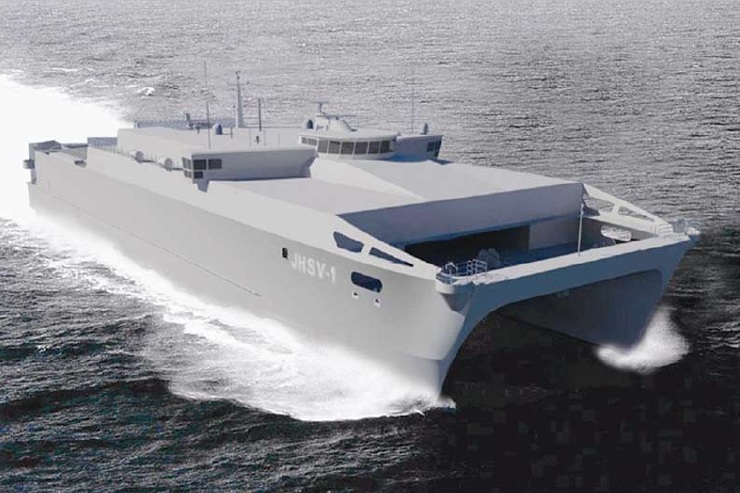 Artist's conception of Expeditionary Fast Transport