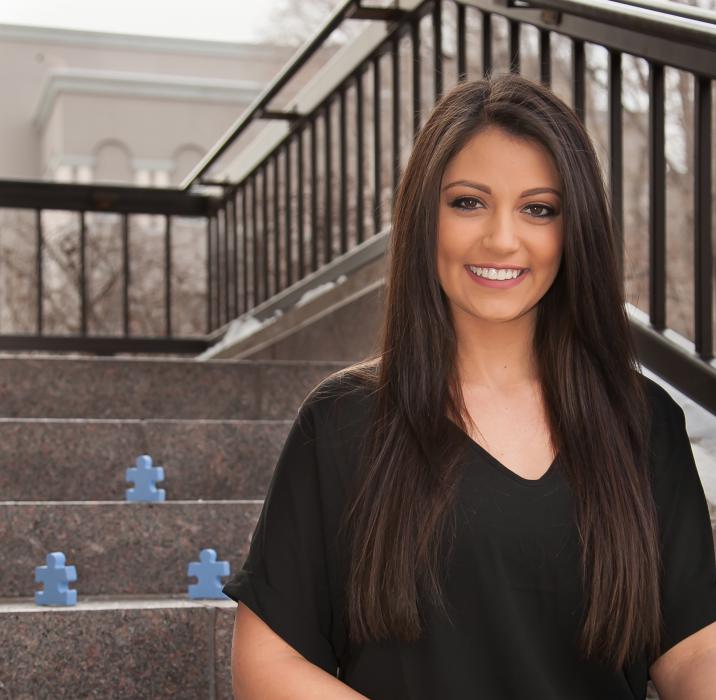 Bailey Gumm is an advocate for Autism Speaks.