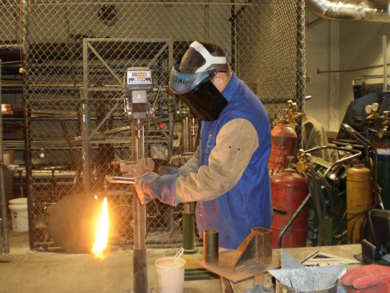 Photo Cutline: Carson High School welding program will be among the career pathways showcased at the Career Expo Feb. 18.