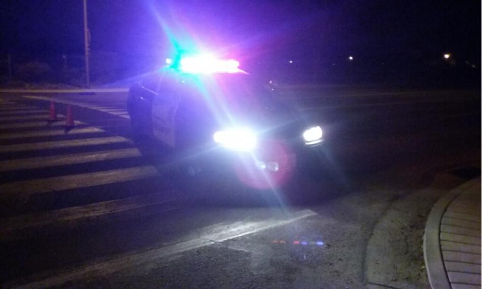 Airport Road closed after vehicle chase ends with crash at Carson City Airport.
