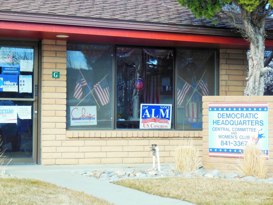Carson City Democratic Party headquarters on E. John Street.