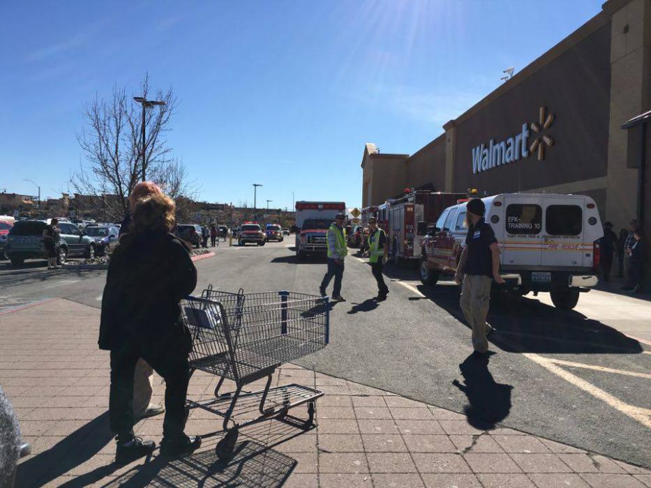 At Walmart Saturday on Topsy. Photo provided by Lucia Lepe Valiente