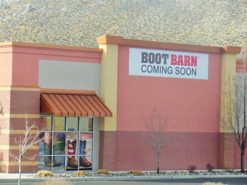 The Boot Barn's new retail space on Topsy Lane in South Carson City is scheduled to open Feb. 24.