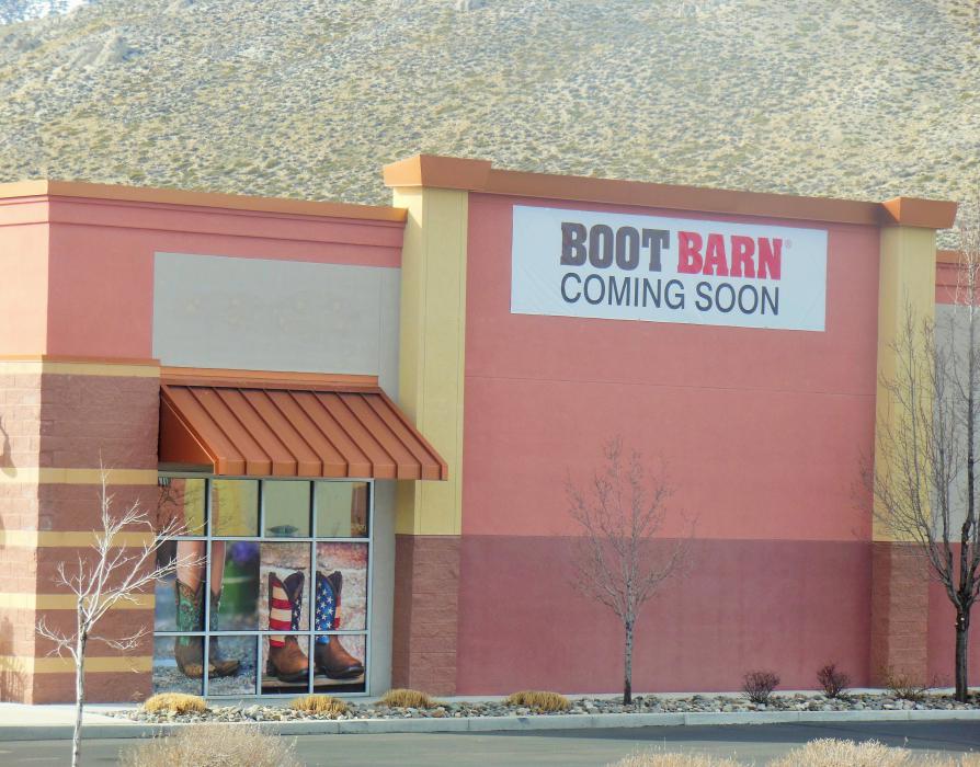 The Boot Barn's new retail space on Topsy Lane in South Carson City is scheduled to open Feb. 24.