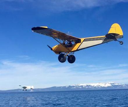 Plane Water Skiing on Lake Tahoe. Photos provided by Kevin Sloane