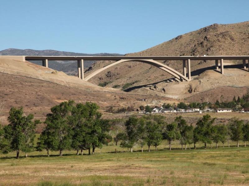 Galena Bridge. Photo courtesy of Nevada Department of Transportation