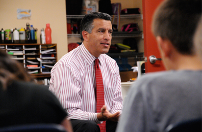 Gov. Sandoval has partnered with state tourism, transportation and education leaders to launch the art project.