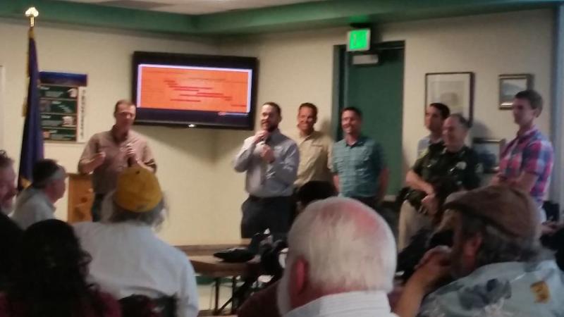 Officials answer questions in open-door meeting