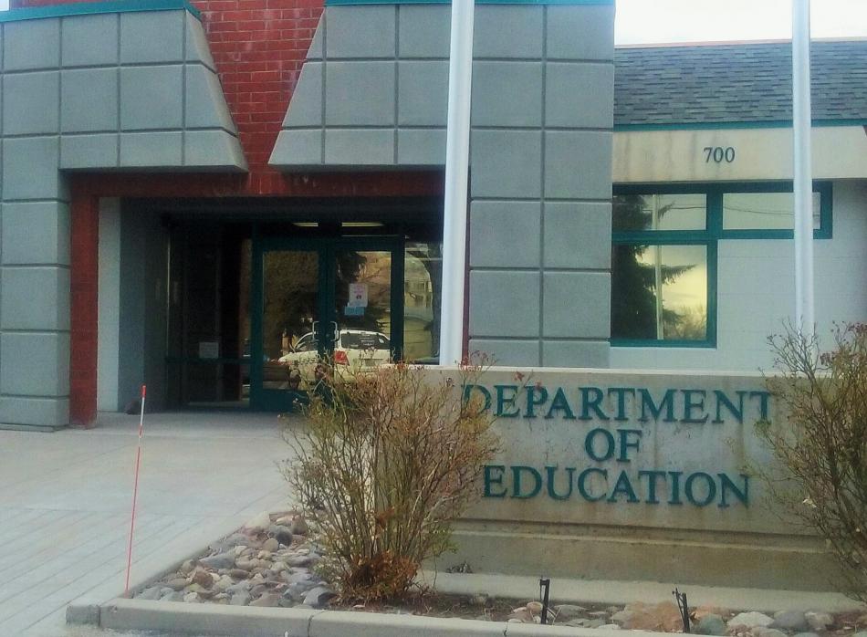 Nevada Department of Education headquarters on Fifth Street in Carson City.