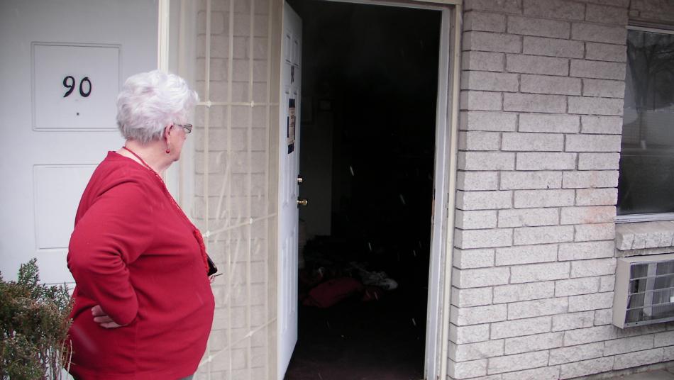 Senator Apartments manager Emily Hale said the tenant who died was a smoker and was on oxygen.