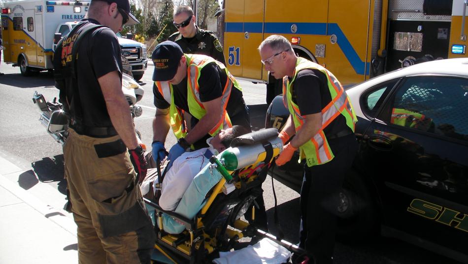The suspect, who had at least one felony warrant, was taken to the hospital for evaluation.