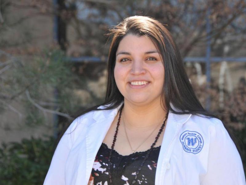 Meza Cabrera was recently selected as the 2016 Regents Scholar Award recipient for WNC.