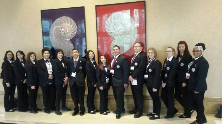 PHS CTE HOSA Students