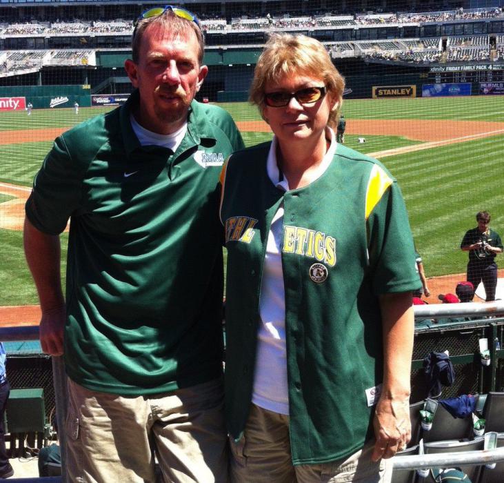 CHS Teacher of the Year Scott Vickrey has been married to his wife for 30 years this May.