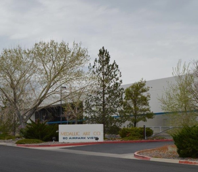 Northwest Territorial Mint's Medallic Art production facility in Dayton.