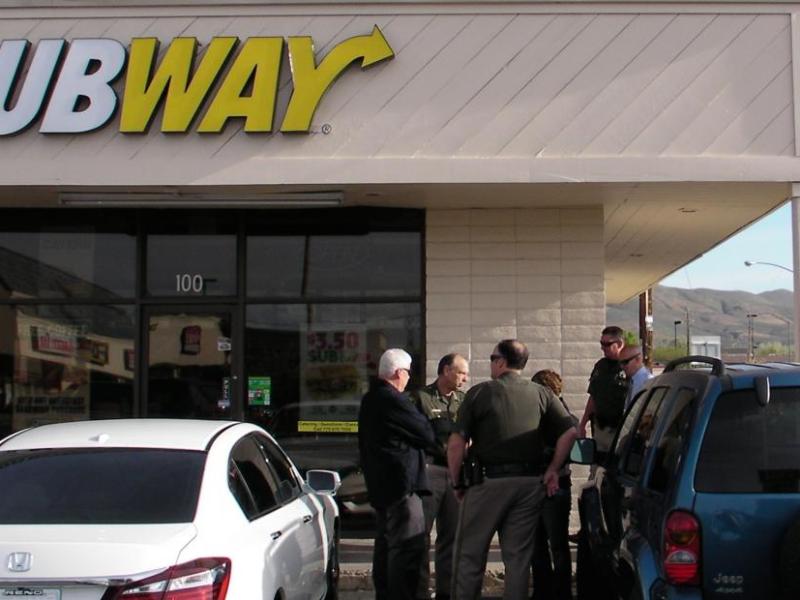 Sheriff's investigators said the break-in happened sometime overnight or early Tuesday morning.