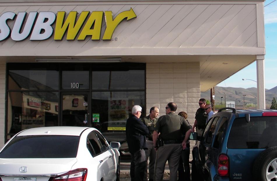 Sheriff's investigators said the break-in happened sometime overnight or early Tuesday morning.
