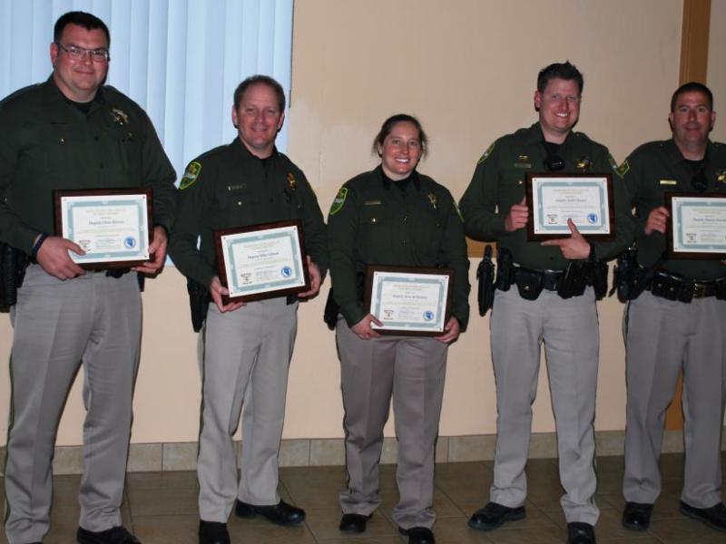 Carson City deputies were recognized in campaign dedicated to the goal of “No New Victims.”