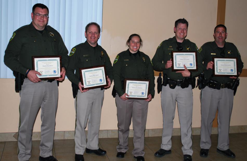 Carson City deputies were recognized in campaign dedicated to the goal of “No New Victims.”