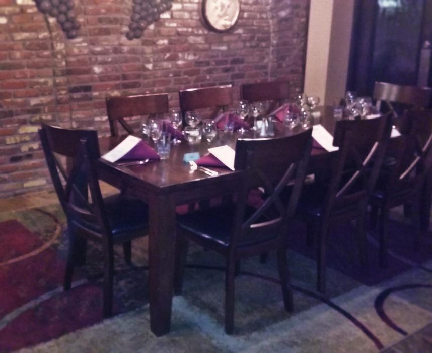 Photo by Brett Fisher. Family dining room at Angelina's Italian Bistro.