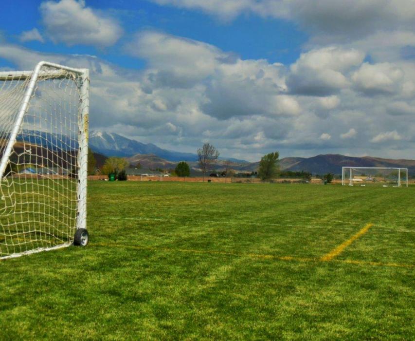 Soccer field at the Pete Livermore Sports Complex in South Carson City. 