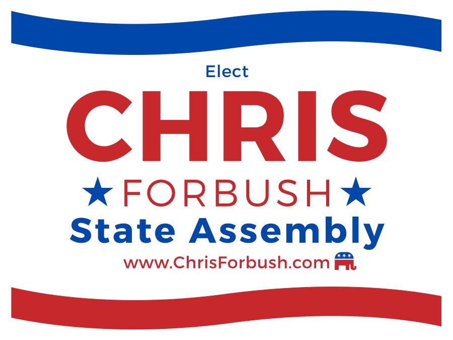 Chris Forbush, Election Sign