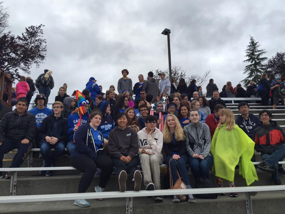 The Carson High School Band.