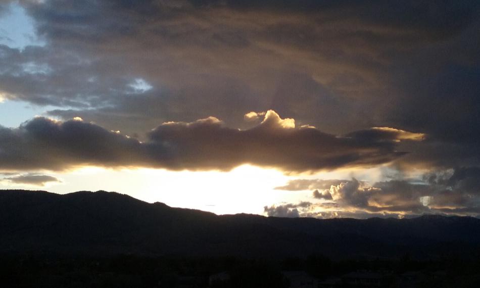 Photo by Brett Fisher. Looking due West.