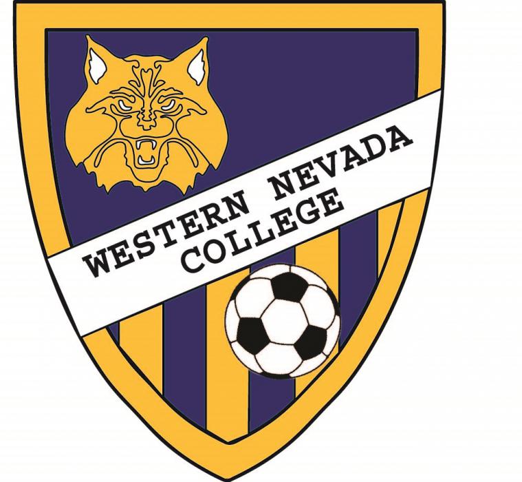 Stella Carroll’s second place logo design for Western Nevada College’s new club soccer program.
