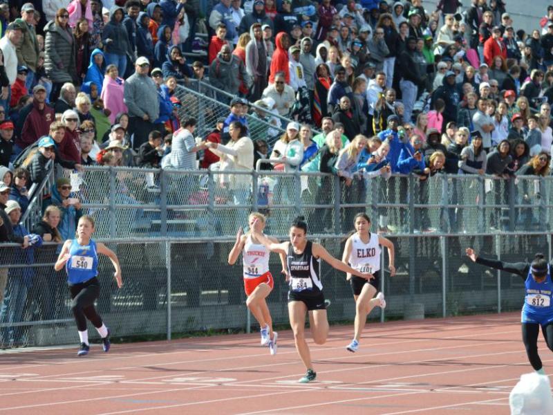 State track meet at Carson High School. Photo by Brett Fisher