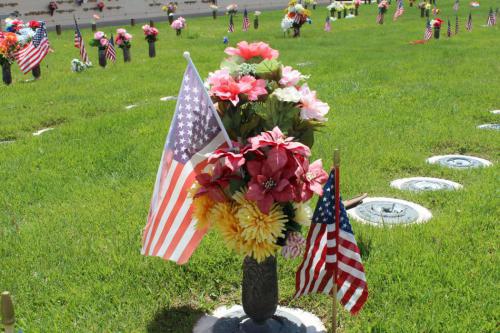 More than 1,200 flags will be placed Friday at Lone Mountain Cemetery in Carson City.