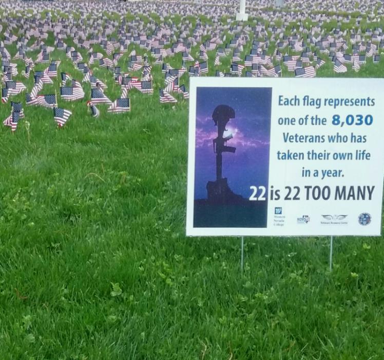 Veteran Suicide Awareness at WNC on May 7