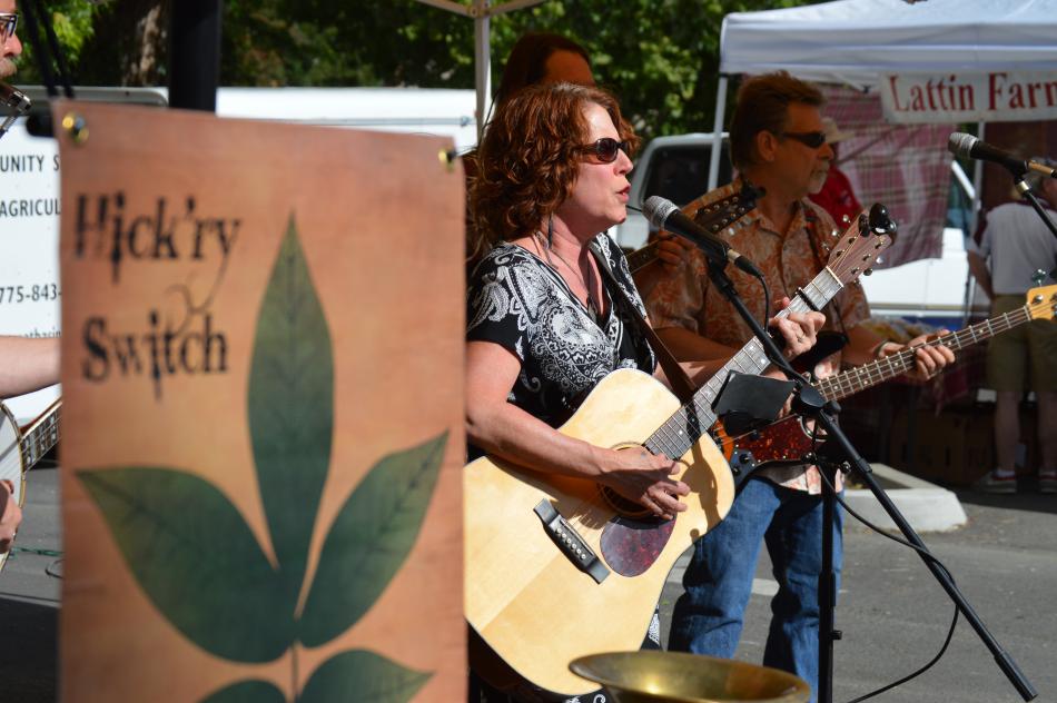Photo by Brett Fisher. The band Hickry Switch.
