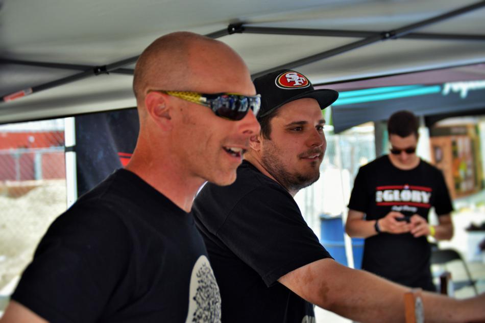 Photo by Brett Fisher. Shoe Tree owners Jeff and Paul Young.