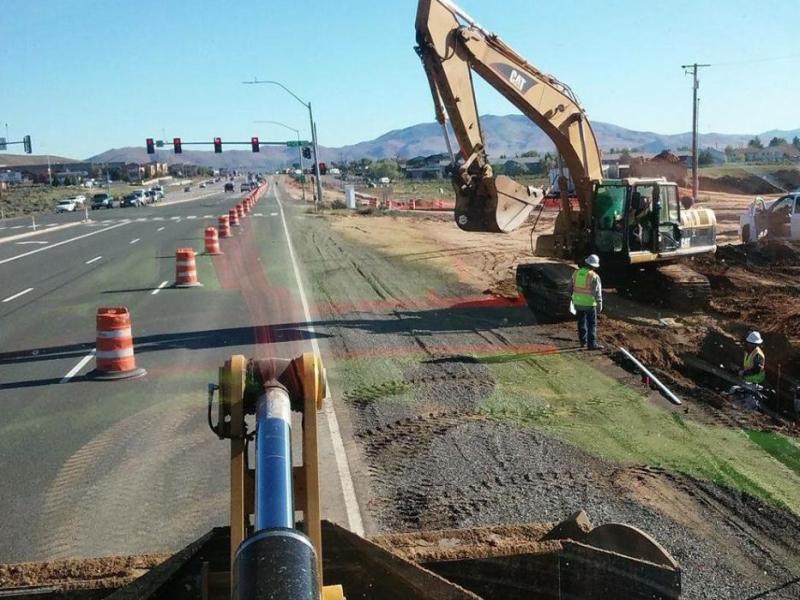 Lane and ramp closures will happen this week  I-580 Carson City Freeway and U.S. 50. Photo by Ron Brotherton