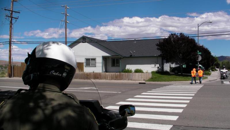 For the second time this month, Carson City Sheriff's Office conducted crosswalk operations at Fairview and Gordon streets.
