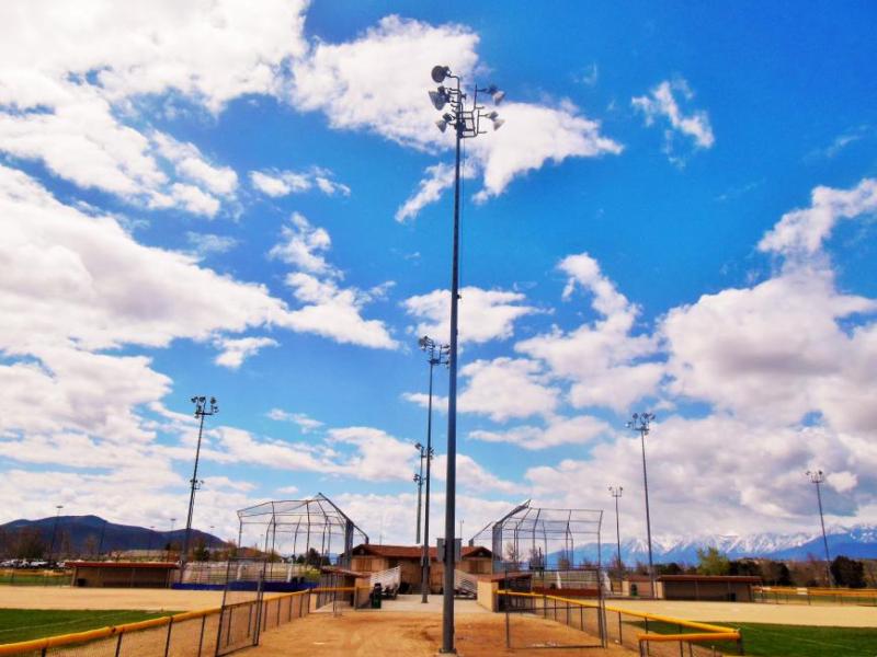 Photo by Brett Fisher. Softball diamond complex at the Pete Livermore Sports Complex in Southeast Carson City.