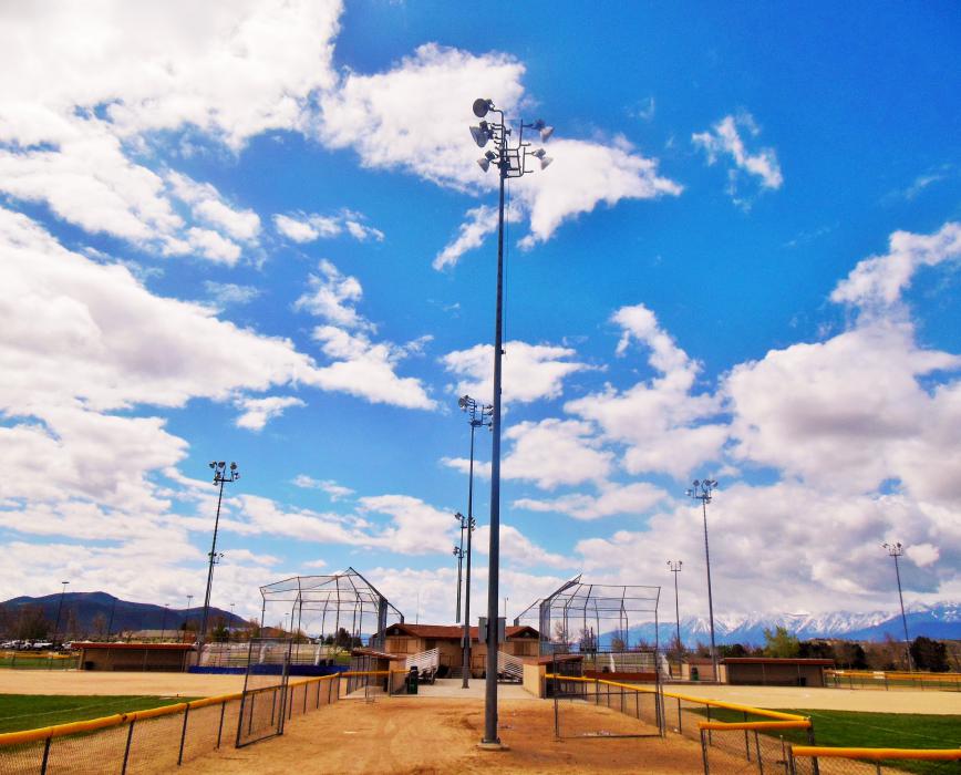 Photo by Brett Fisher. Softball diamond complex at the Pete Livermore Sports Complex in Southeast Carson City.