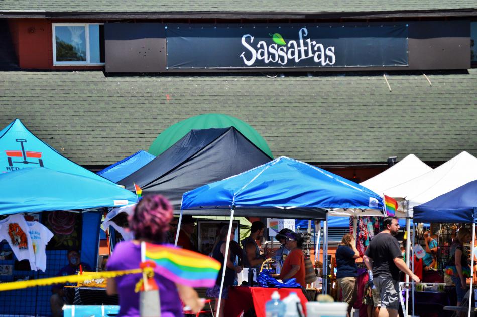 Photo by Brett Fisher. Sassafras is front and center at Sassabration.