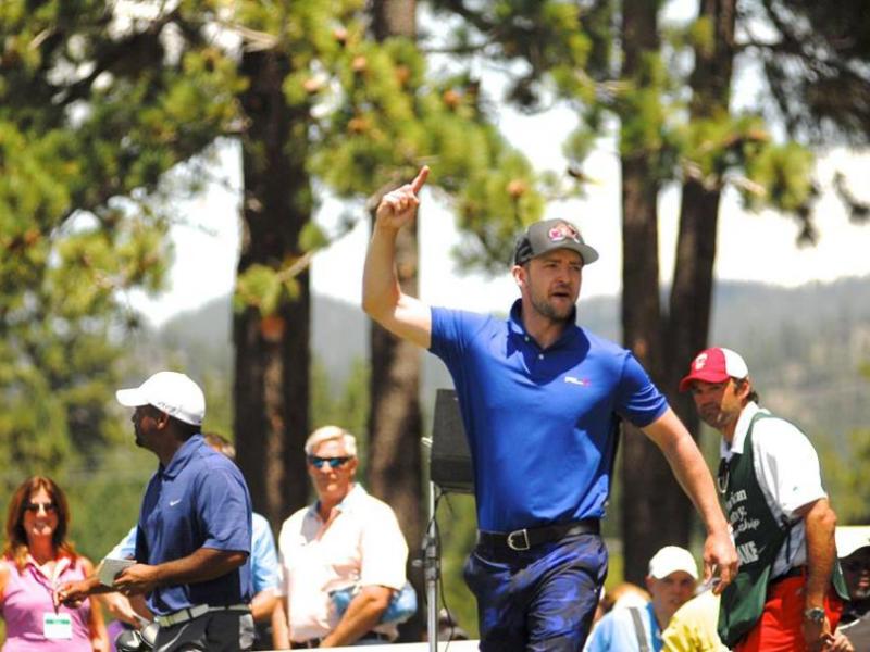 Justin Timberlake returns for the 2016 American Century Championship at Edgewood Tahoe Golf Course. Photo courtesy of ACC