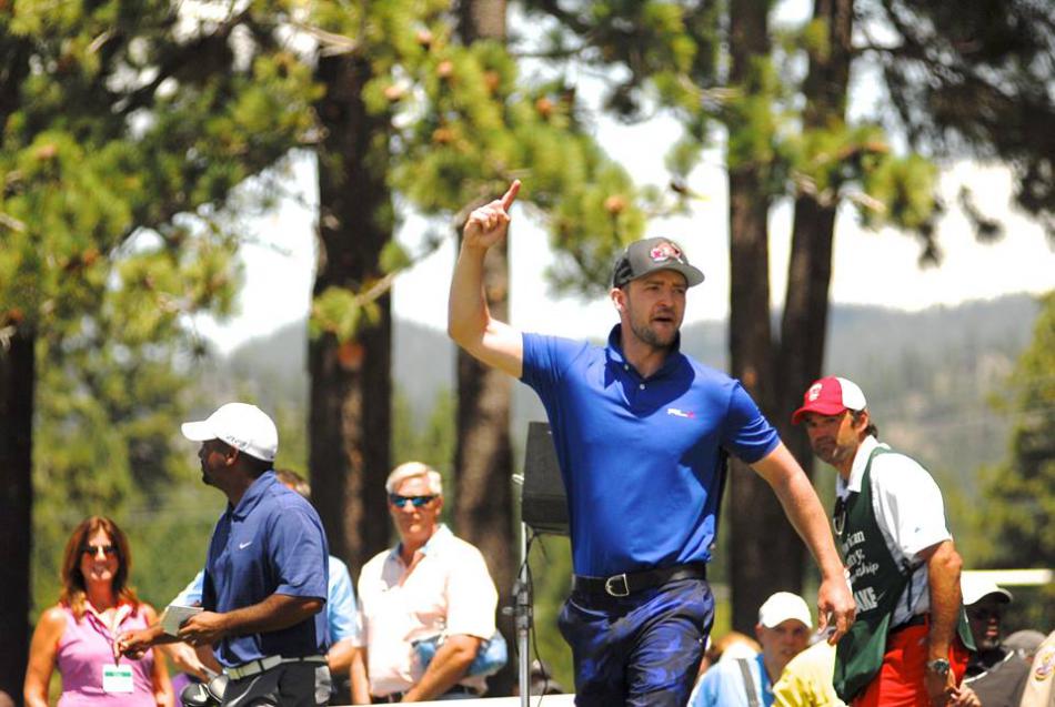 Justin Timberlake returns for the 2016 American Century Championship at Edgewood Tahoe Golf Course. Photo courtesy of ACC