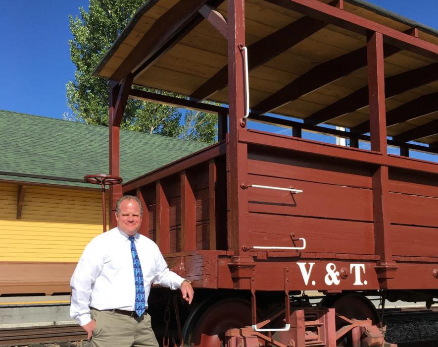 Dan Thielen has been named museum director of the Nevada State Railroad Museum, Carson City.
