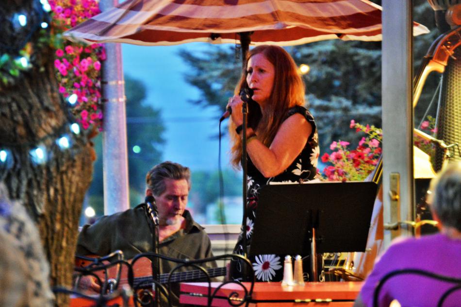 Red's Blues Trio at Cafe at Adele's Tuesday night.