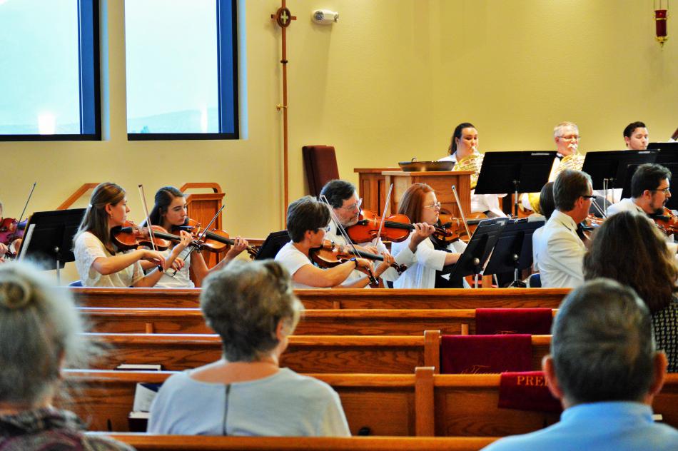 The Tahoe Symphony Orchestra performs Tuesday at Shepherd of the Sierra.